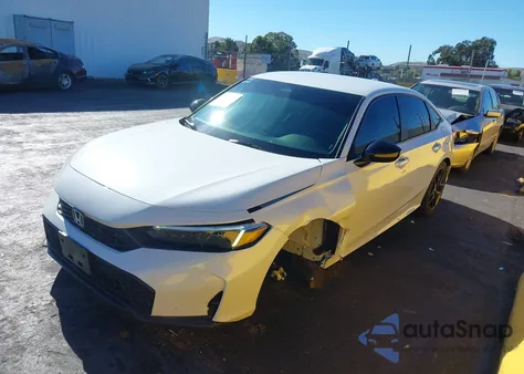 2026 Honda Civic Sport из США, поврежденный, VIN 2HGFE2F54TH503106